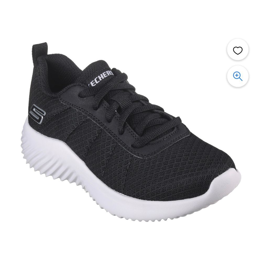NEW Skechers Boys Bounder Karonik Athletic Sneaker Washable Black size 2 - Picture 6 of 8